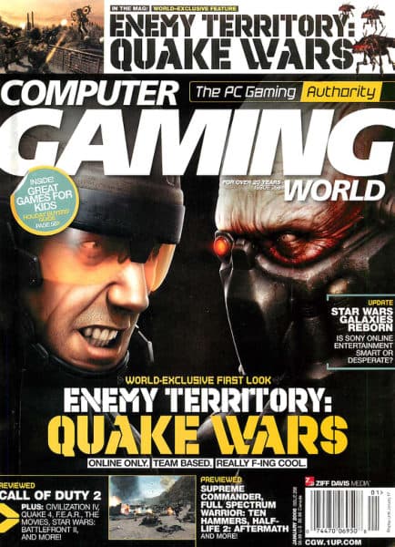 Computer Gaming World issue 258, Jan 2006