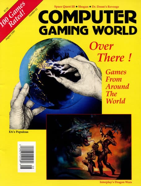 Computer Gaming World issue 62, Aug 1989